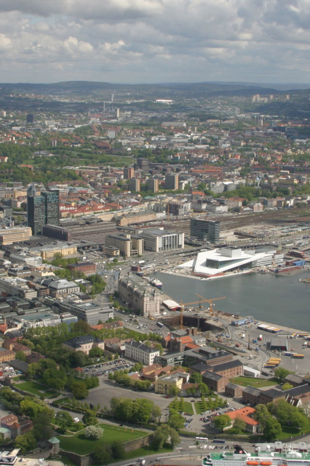 Вид на город Осло