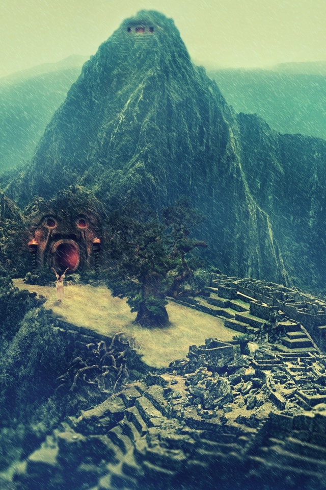 Древний храм в Перу