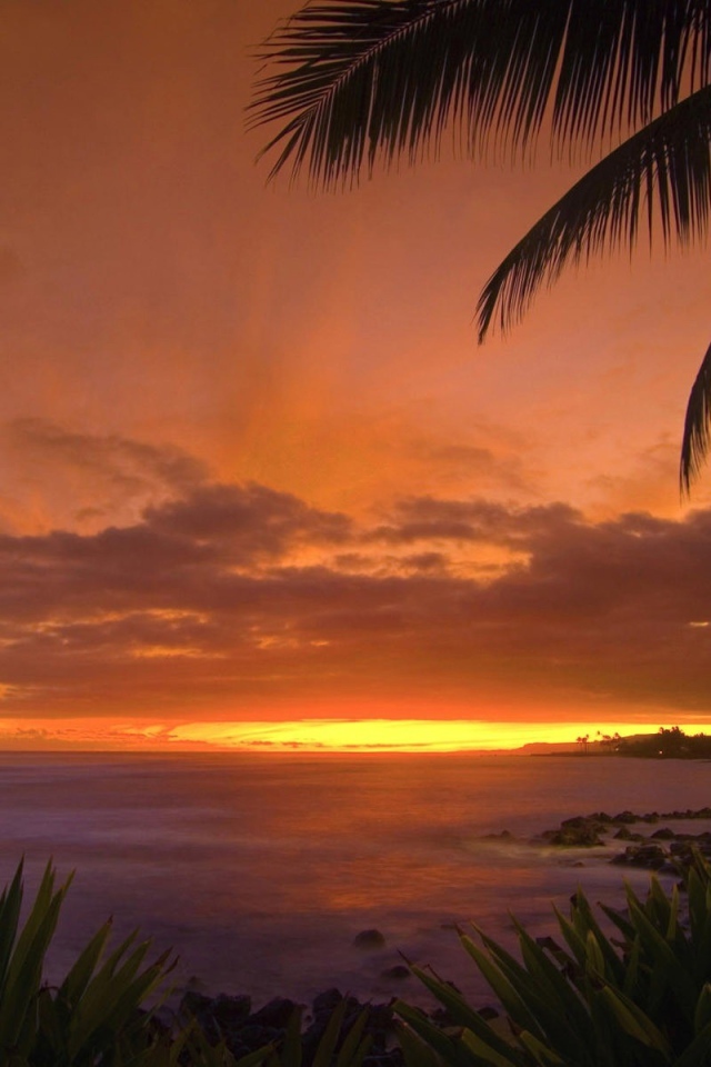 Закат в Перу