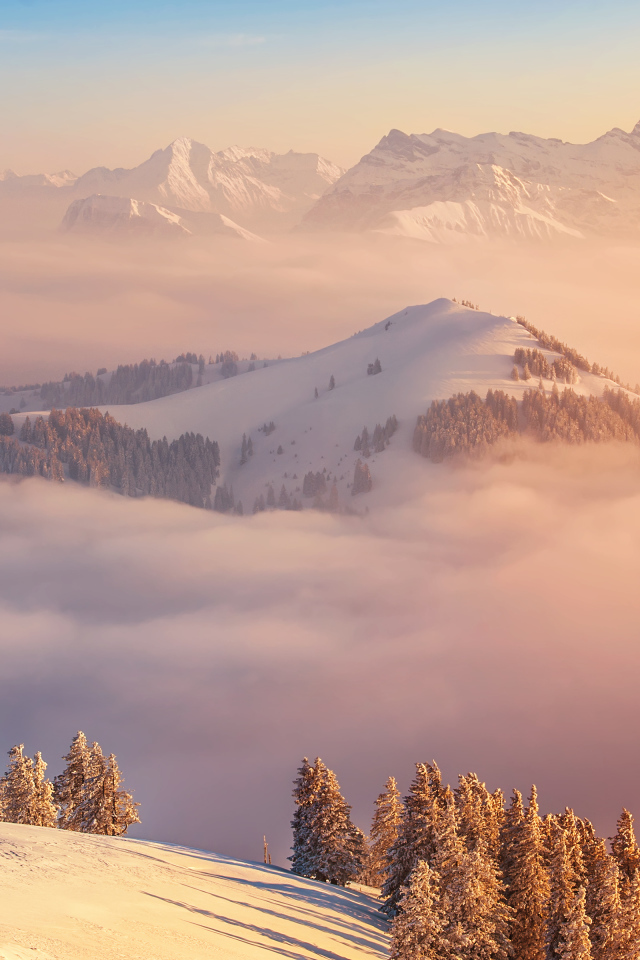 Гора Риги, Швейцария
