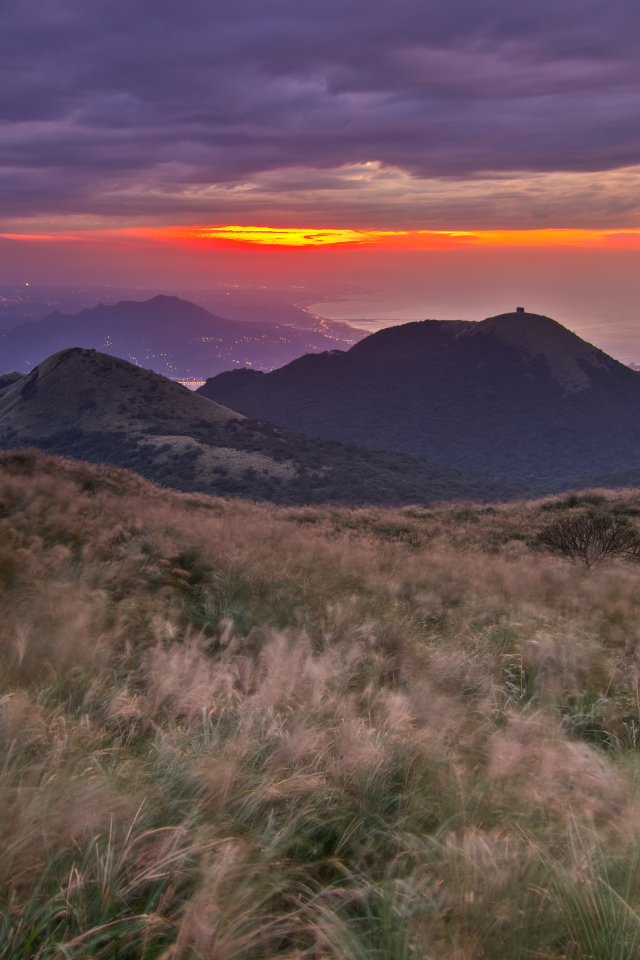 Группа вулканов в Тайвани
