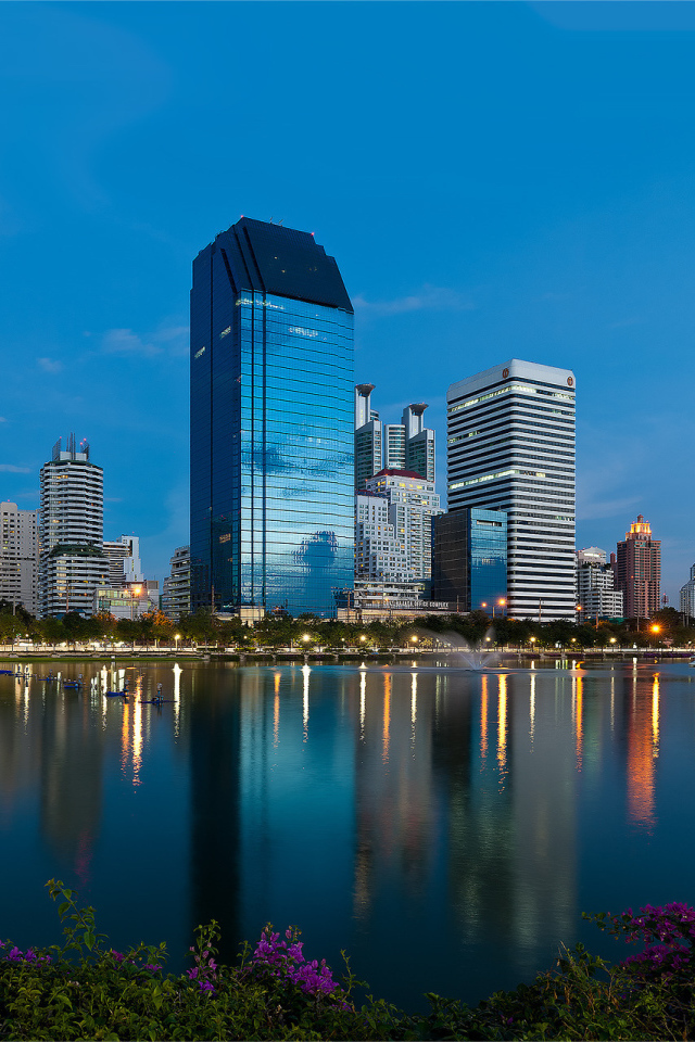 Городской парк в Бангкоке, Таиланд