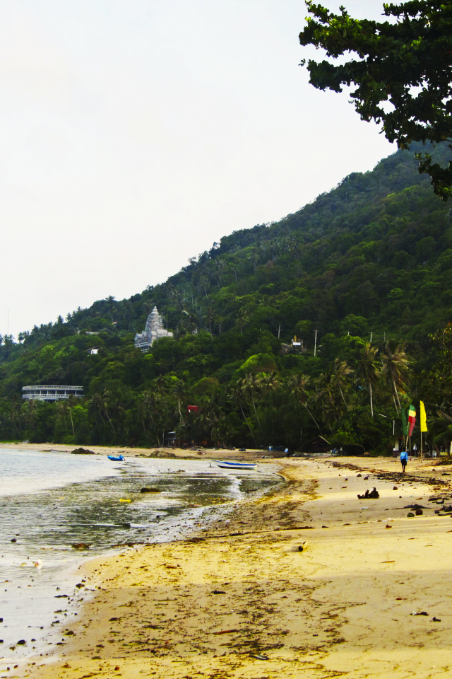 Золотой пляж на острове Панган, Таиланд