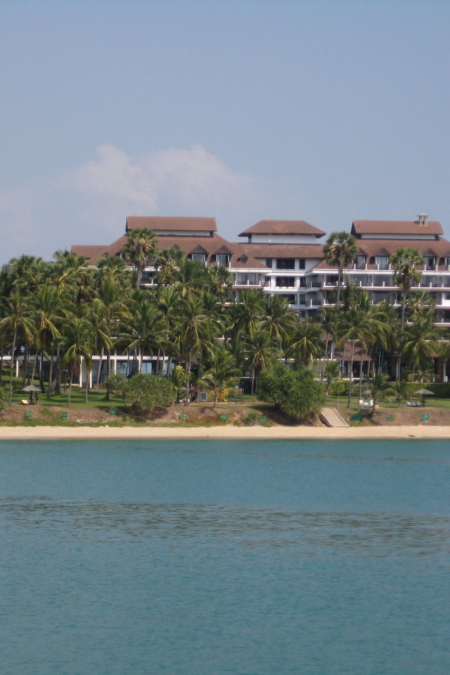 Отель на побережье на курорте Районг, Таиланд