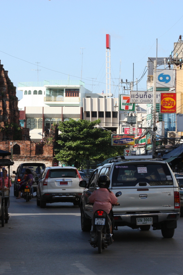Город на курорте Лопбури, Таиланд