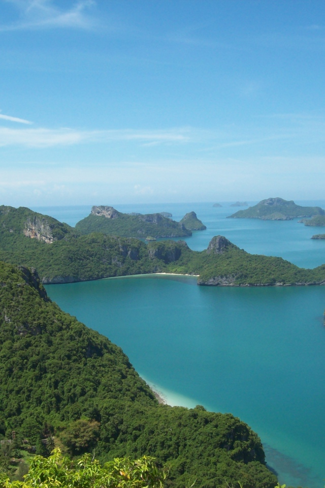 Островки у побережья острова Самуи, Таиланд