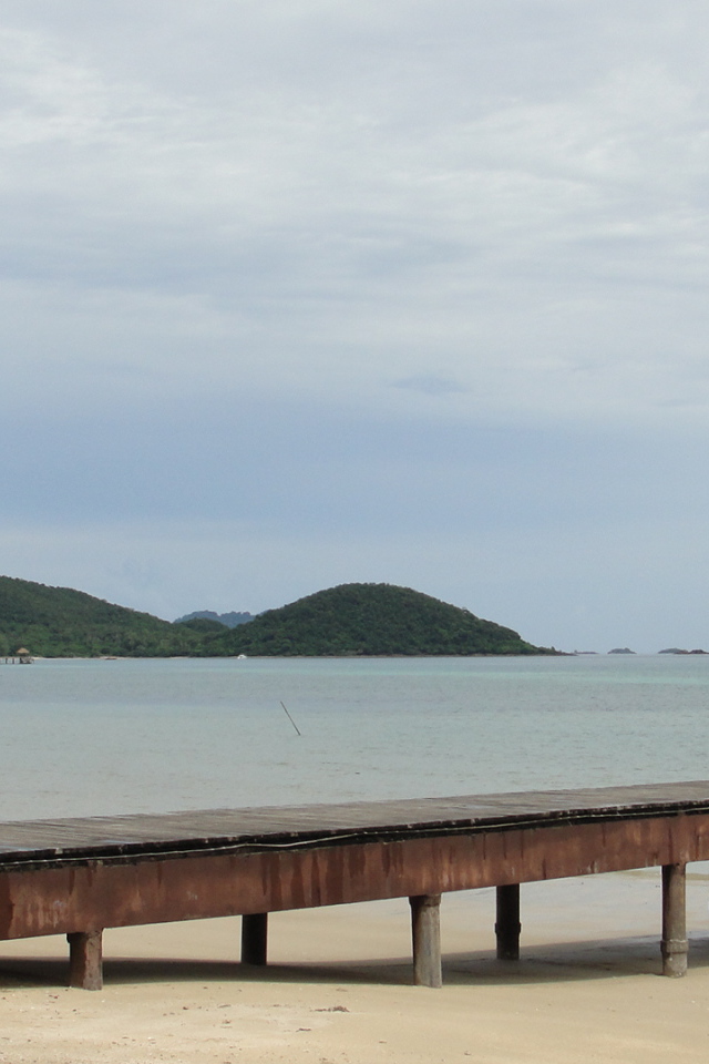 Причал на курорте Ча Ам, Таиланд