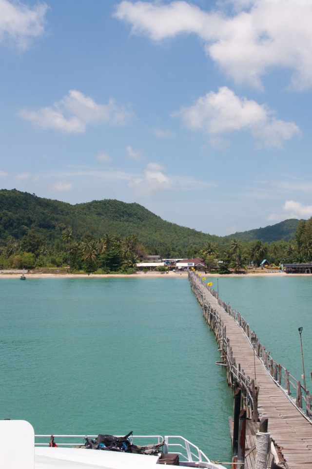 Пристань на острове Тао, Таиланд