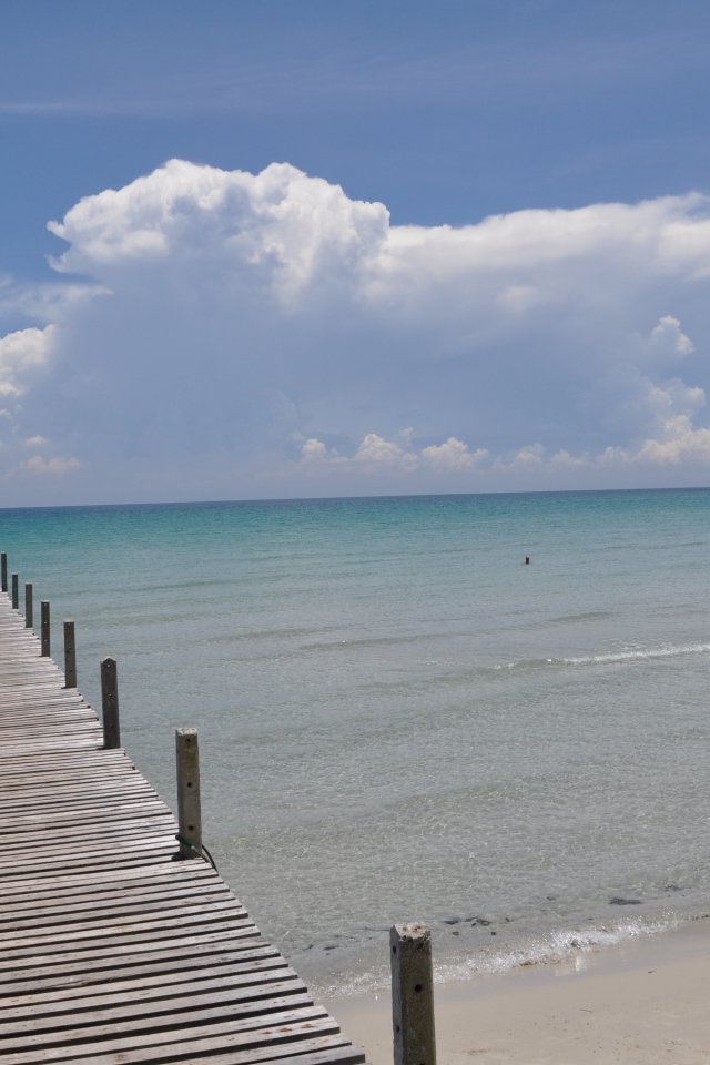 Морской пирс на острове Ко Куд, Таиланд