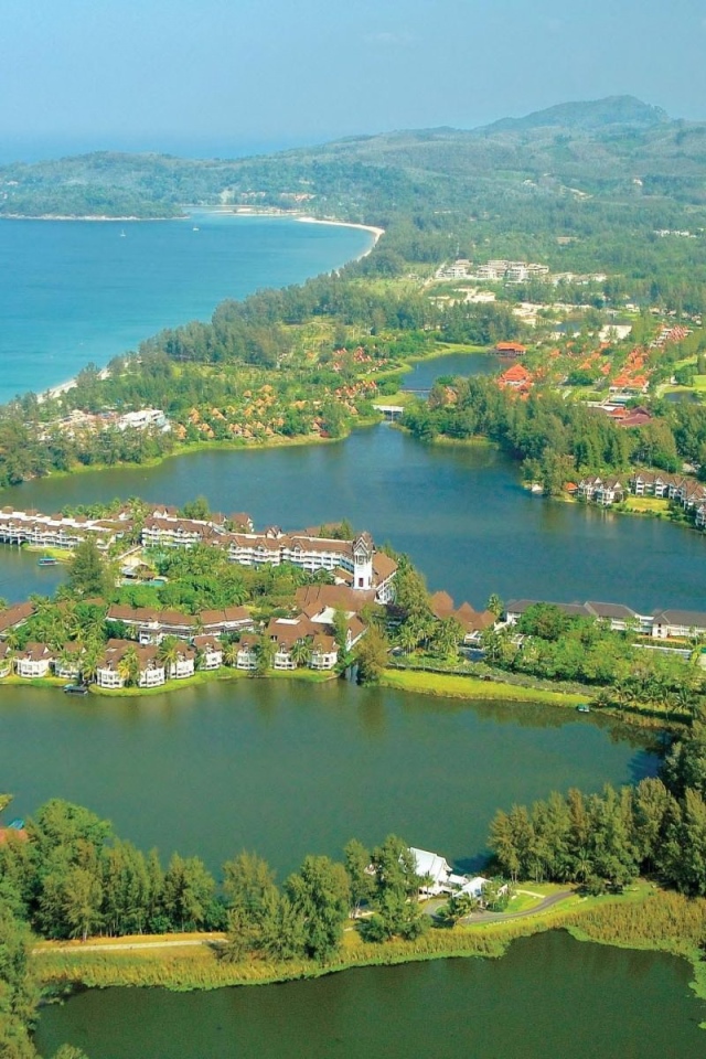 Панорама курорта в Пхукете, Таиланд