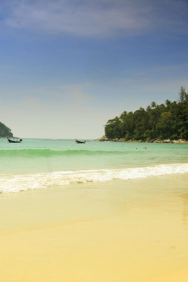 Песчаный пляж в Пхукете