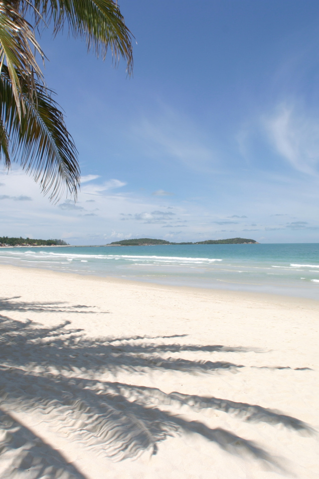 Песчаный пляж на курорте Хуа Хин, Таиланд