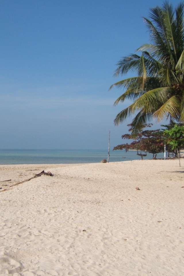 Песчаный пляж на острове Панган, Таиланд