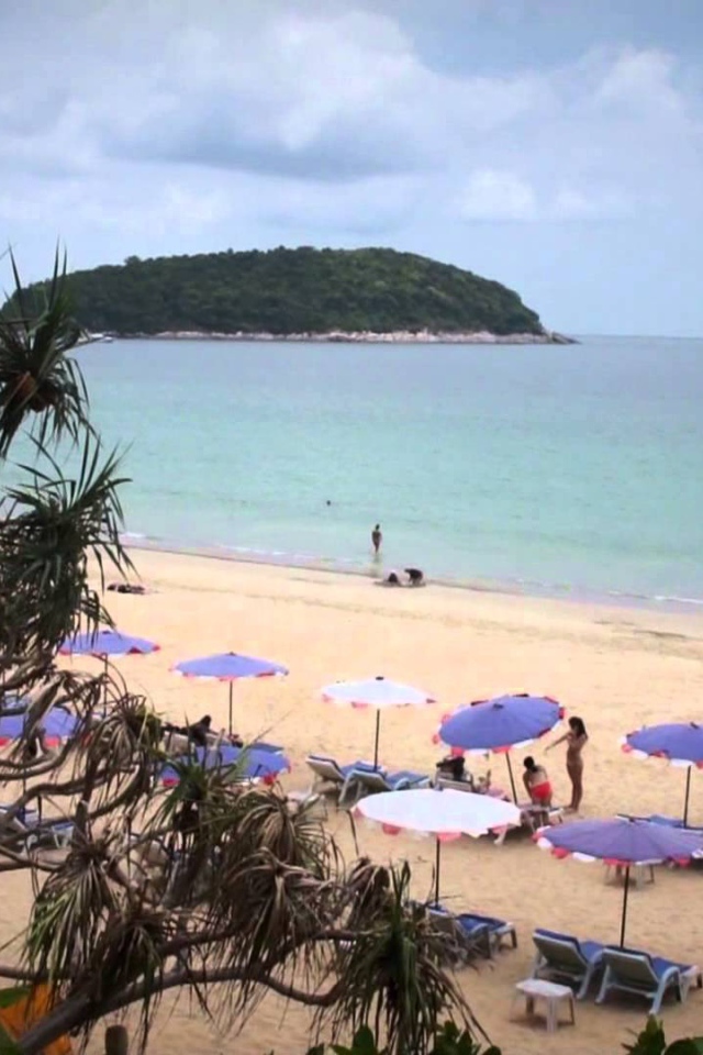 Весенний отдых на пляже на курорте Хуа Хин, Таиланд