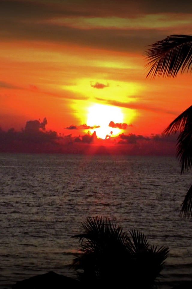 Закат солнца в Пхукете