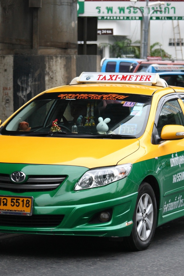 Такси в Бангкоке, Таиланд