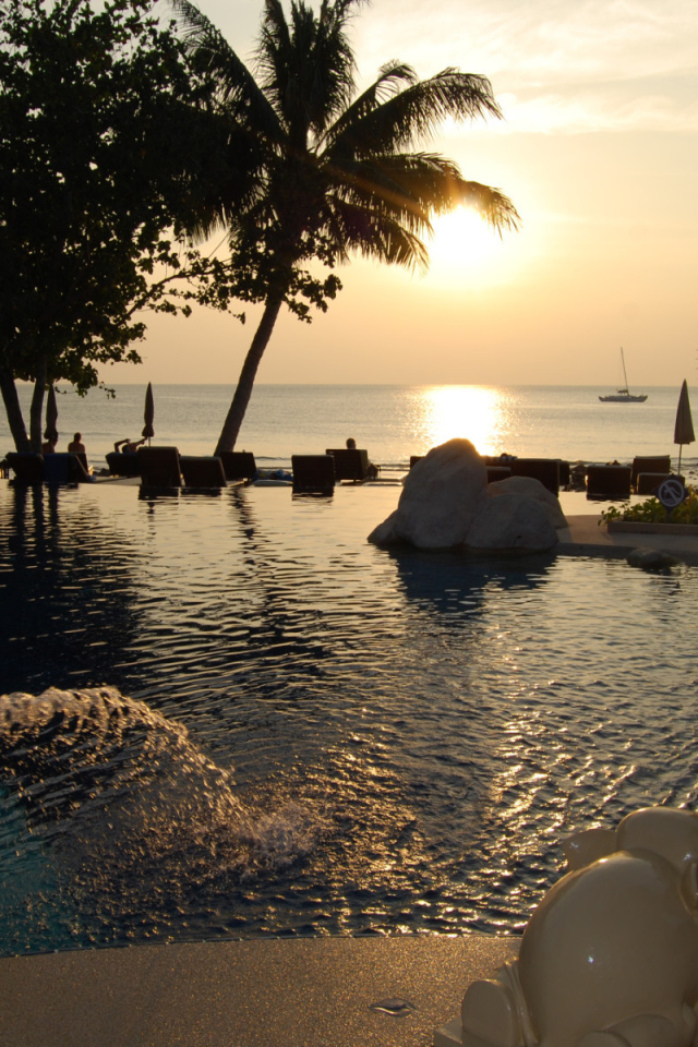 Отель на берегу на острове Чанг, Таиланд