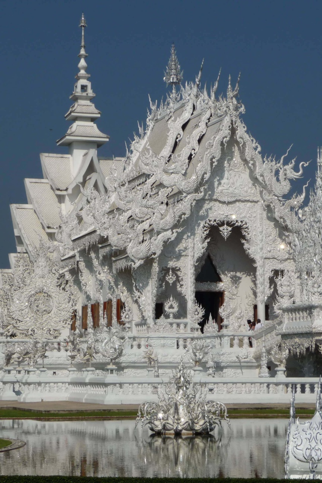 Белый храм на курорте Чианг Май, Таиланд