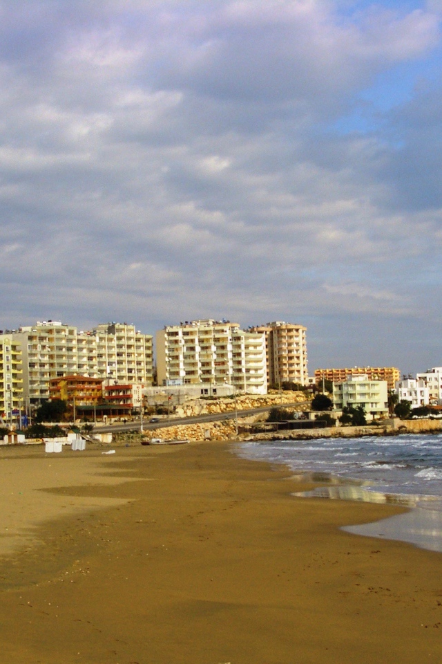 Пляж в Мерсине, Турция