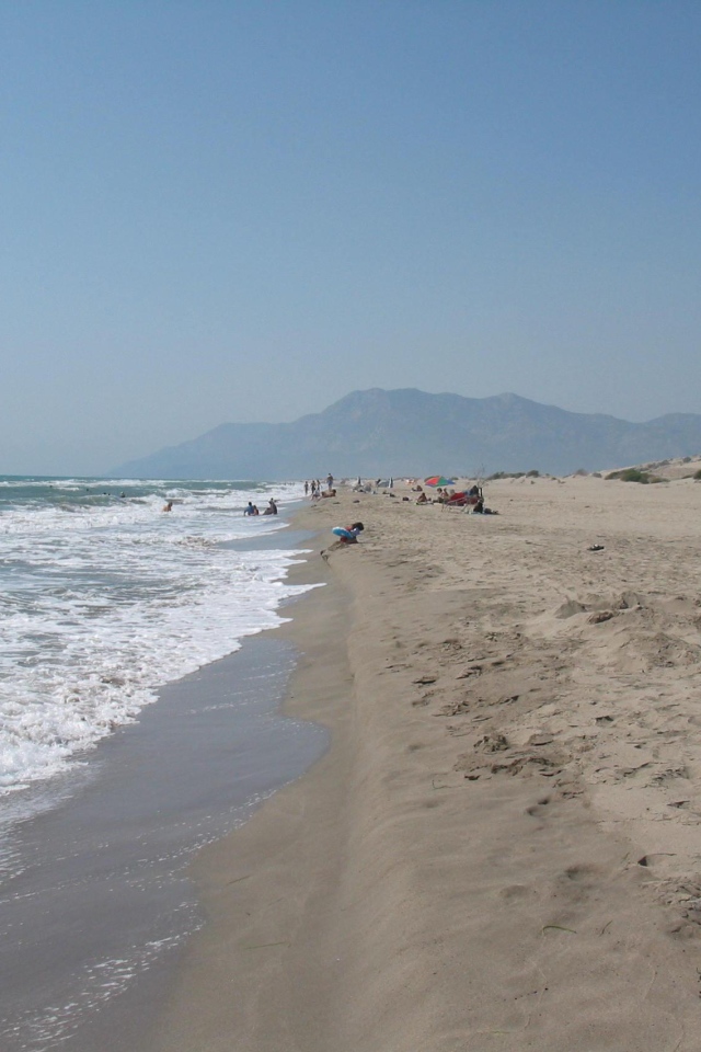 Пляж в окрестностях Эфеса, Турция