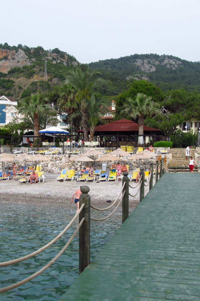 Причал в Кемере, Турция