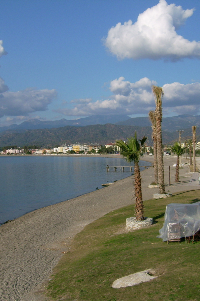 Пляж Чалыш в Фетхие Турция