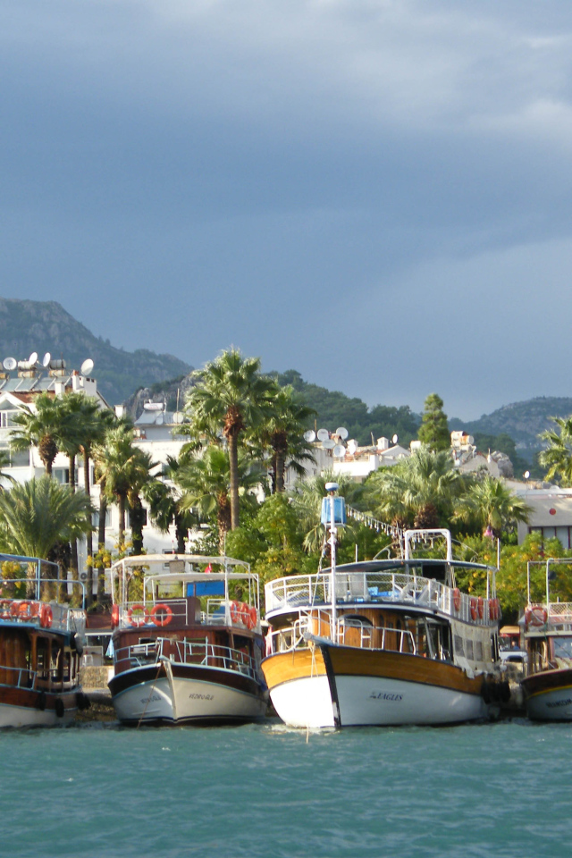 Побережье в Мармарис, Турция