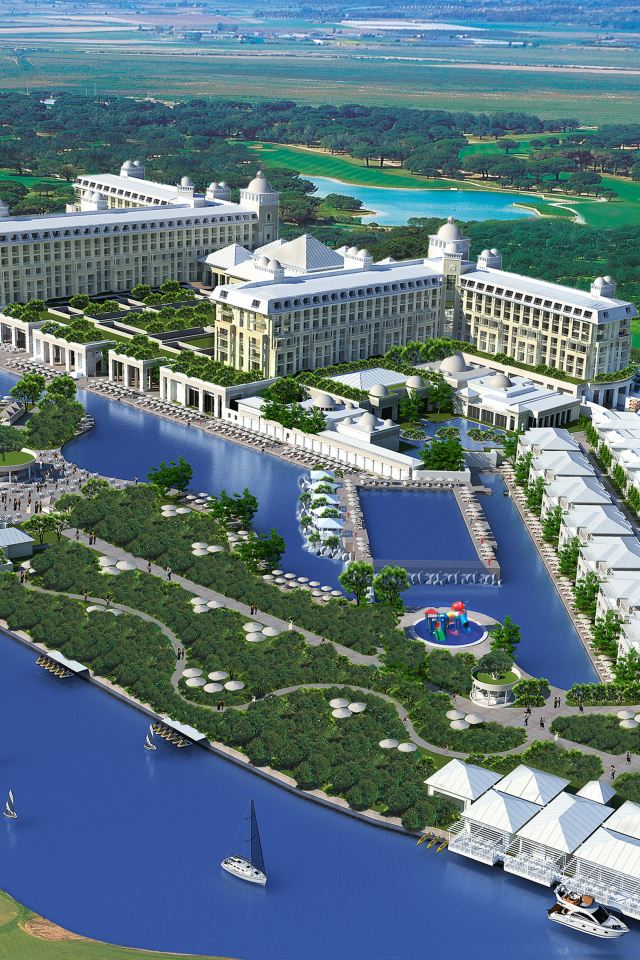 Великолепный отель в Белек, Турция