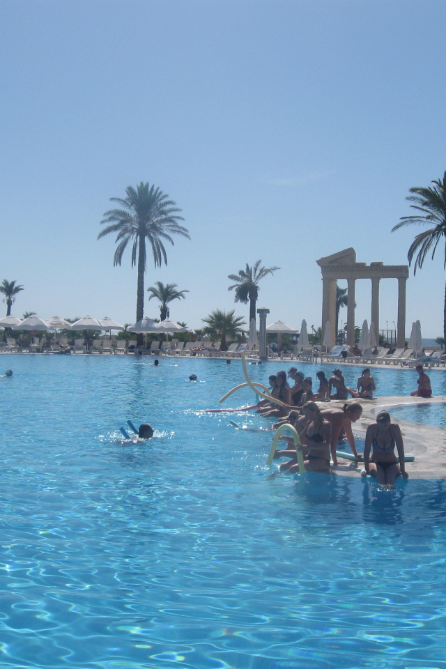 Бассейн в отеле в Белек, Турция