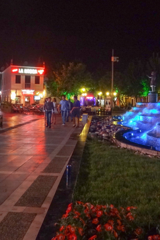 Ночная прогулка по Мармарис, Турция