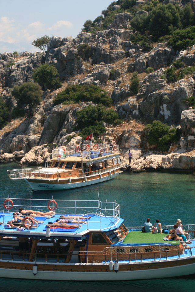 У побережья Фетхие, Турция