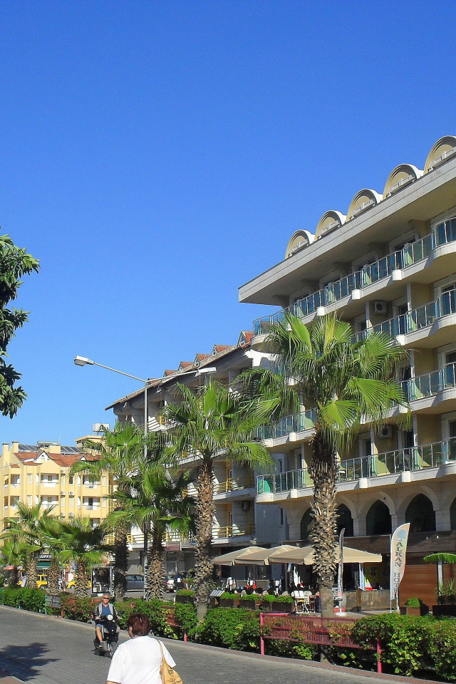 Улица в Мармарис, Турция