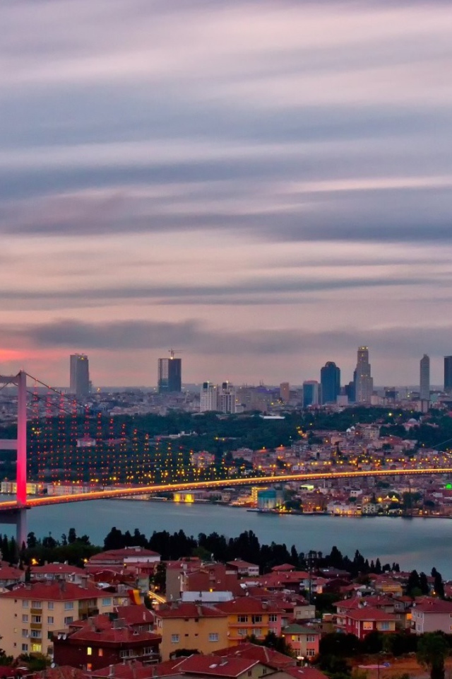 Подвесной мост в Стамбуле