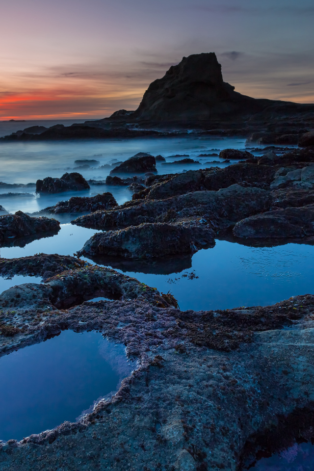 Красивая природа США на закате