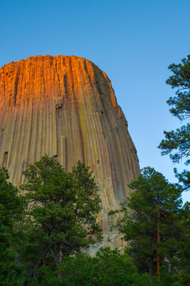 Башня Дьявола на северо-востоке Вайоминг, США