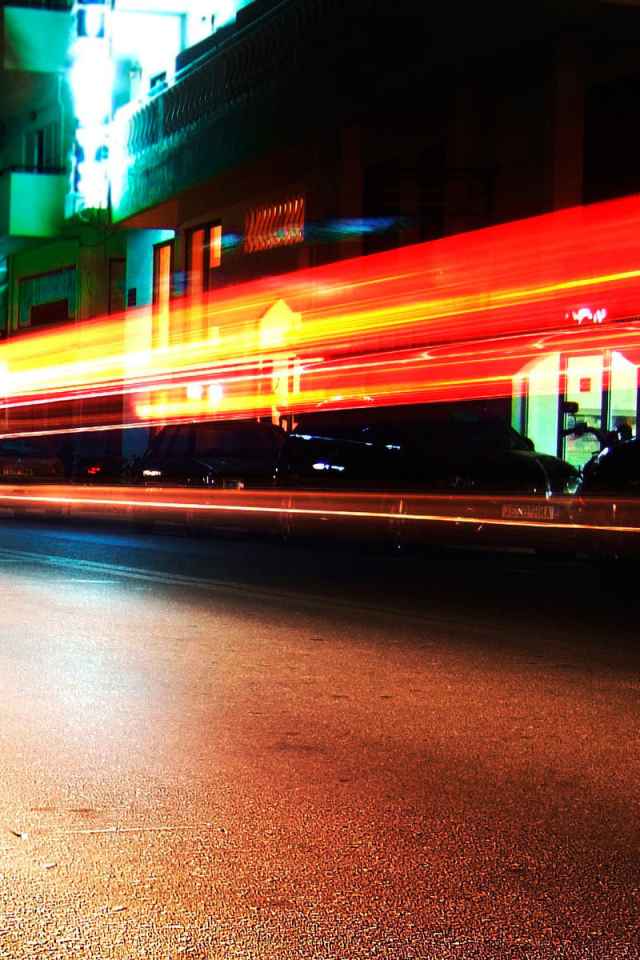 Ночное движение в Майами