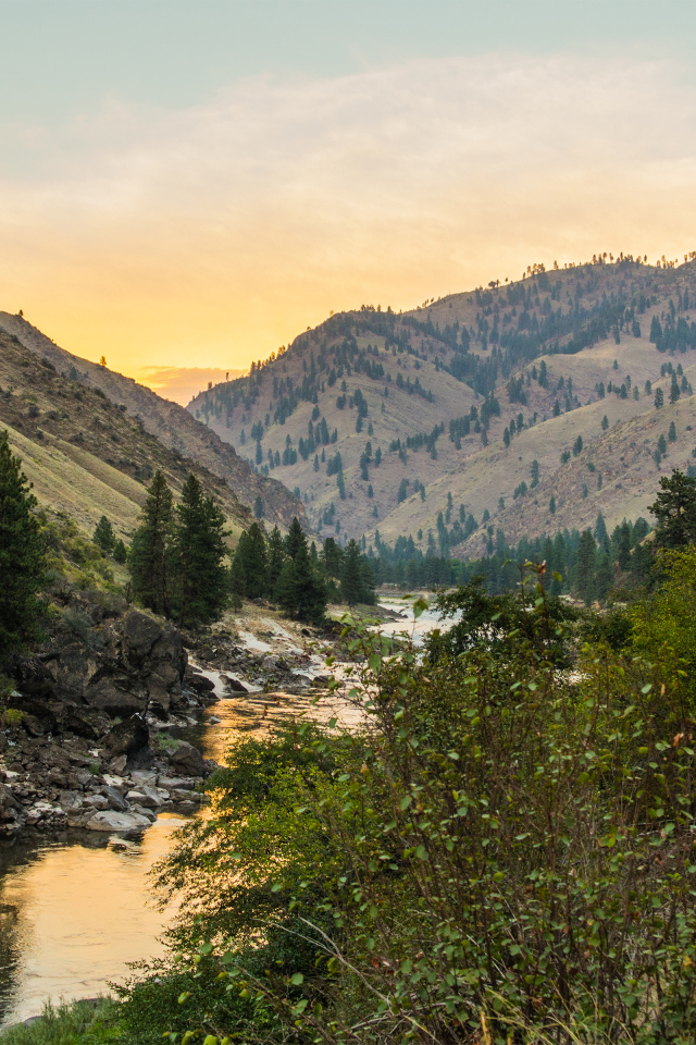 Река Салмон, США