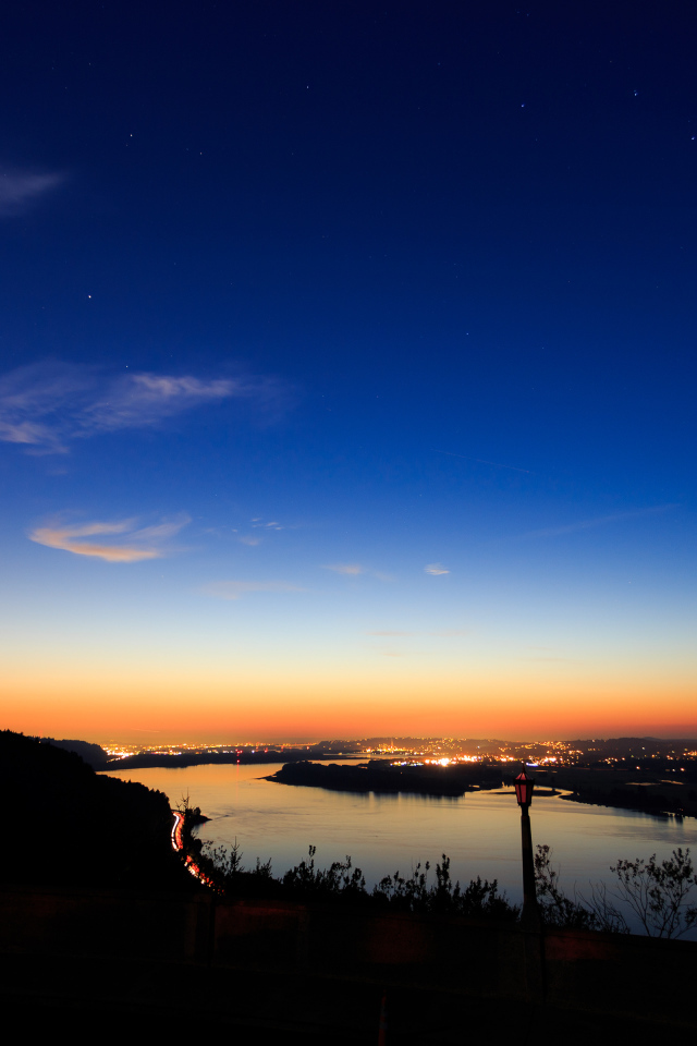 Закат в Портленде, Орегон, США