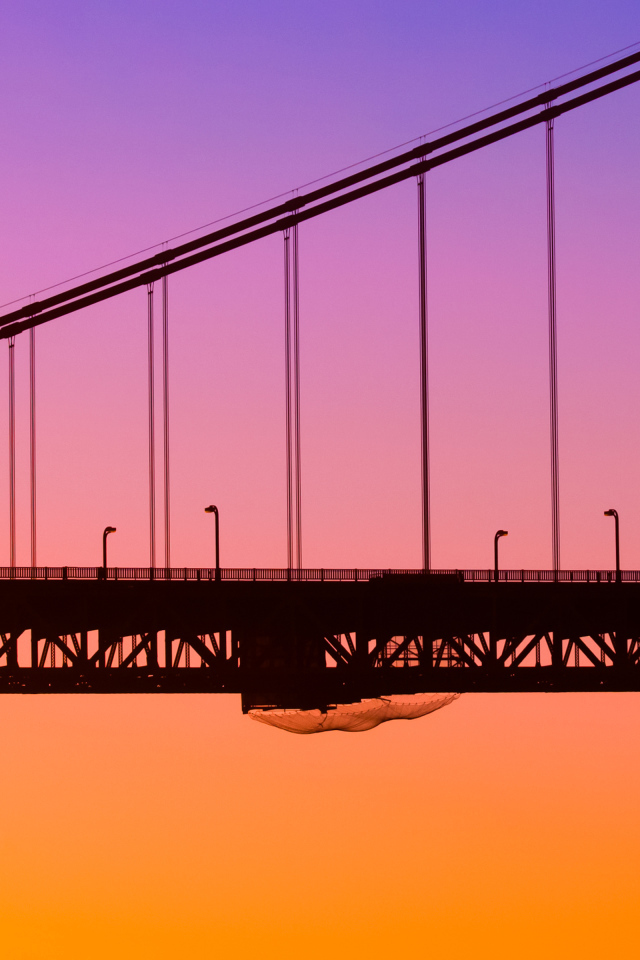 Закат в Сан-Франциско, США