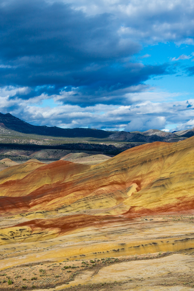 Пейнтед Хилс в Восточном Орегоне, США