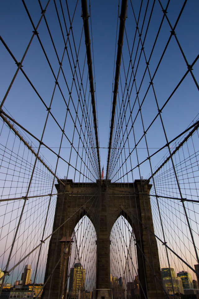 Сеть Бруклинского моста, Нью-Йорк