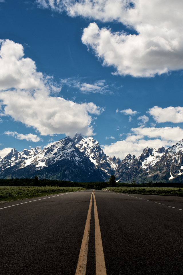 Дорога в Национальном парке США