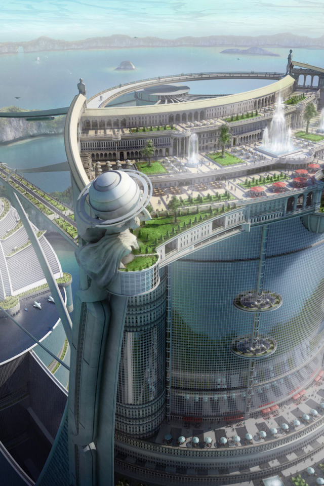 Проект здания в Дубаи