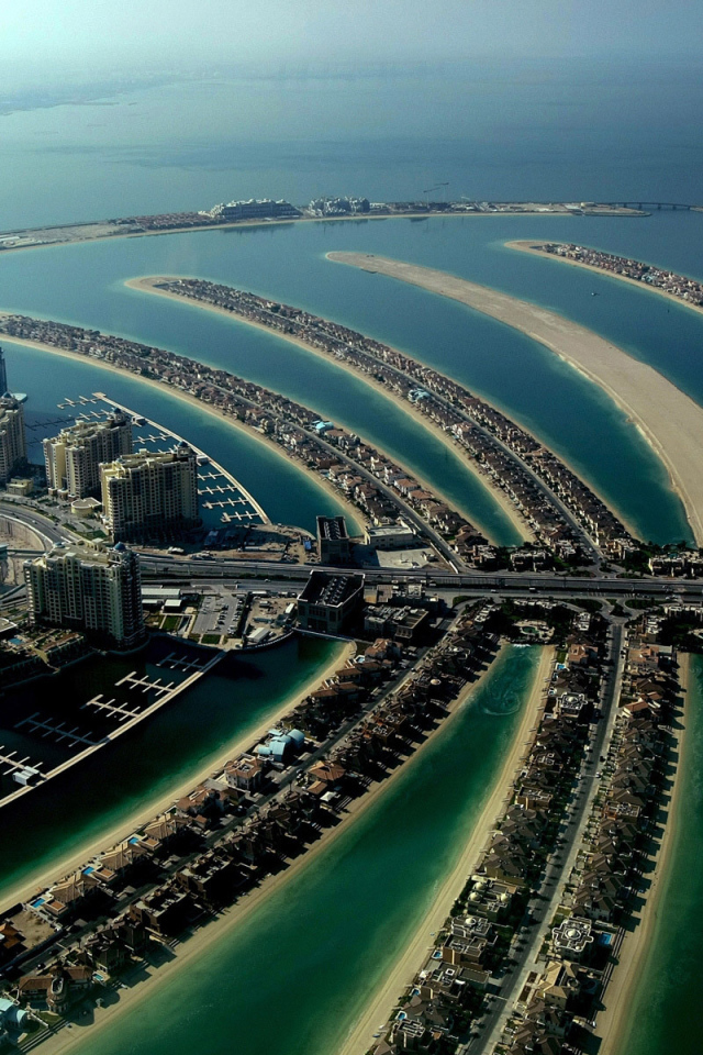 Остров пальма в Дубаи