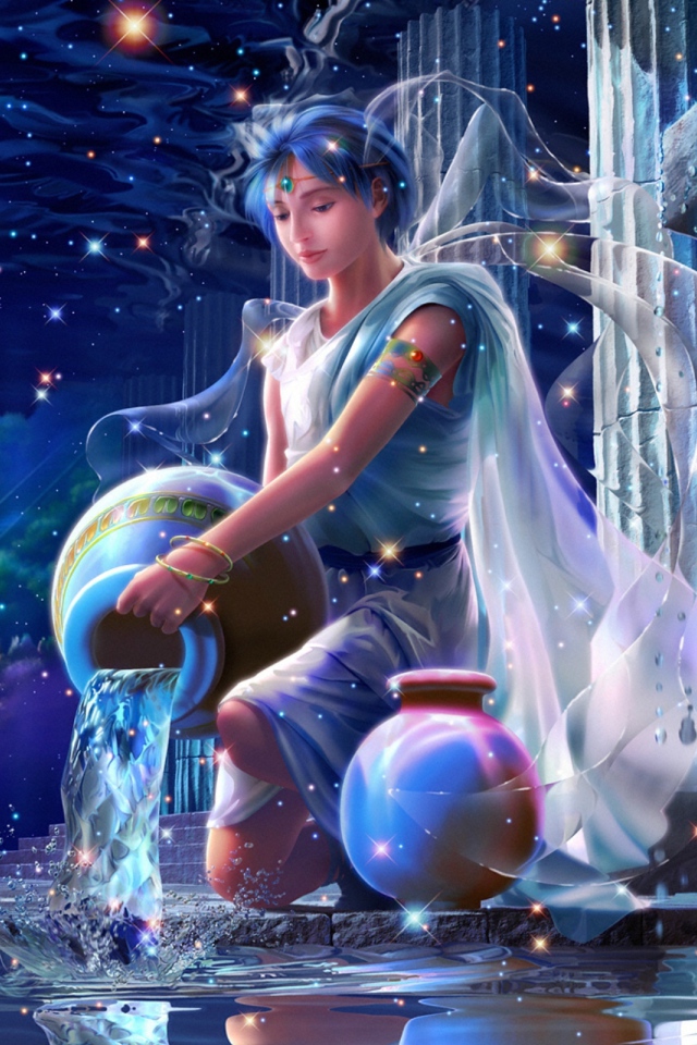 Жрица в храме Водолея