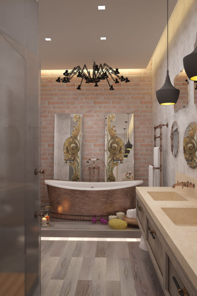 Красивая ванная