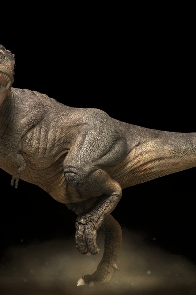 Свирепый динозавр