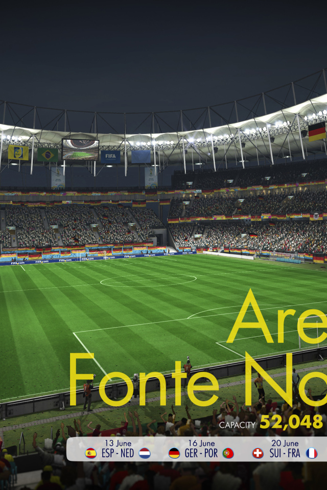 Арена Фонте Нова на Чемпионате мира по футболу в Бразилии 2014