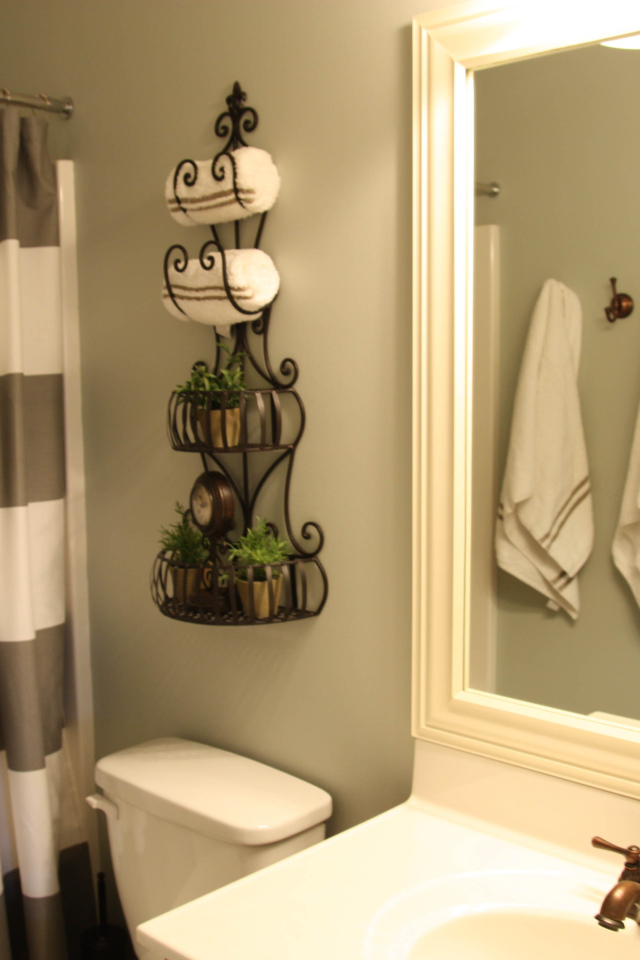 Ванная за занавеской