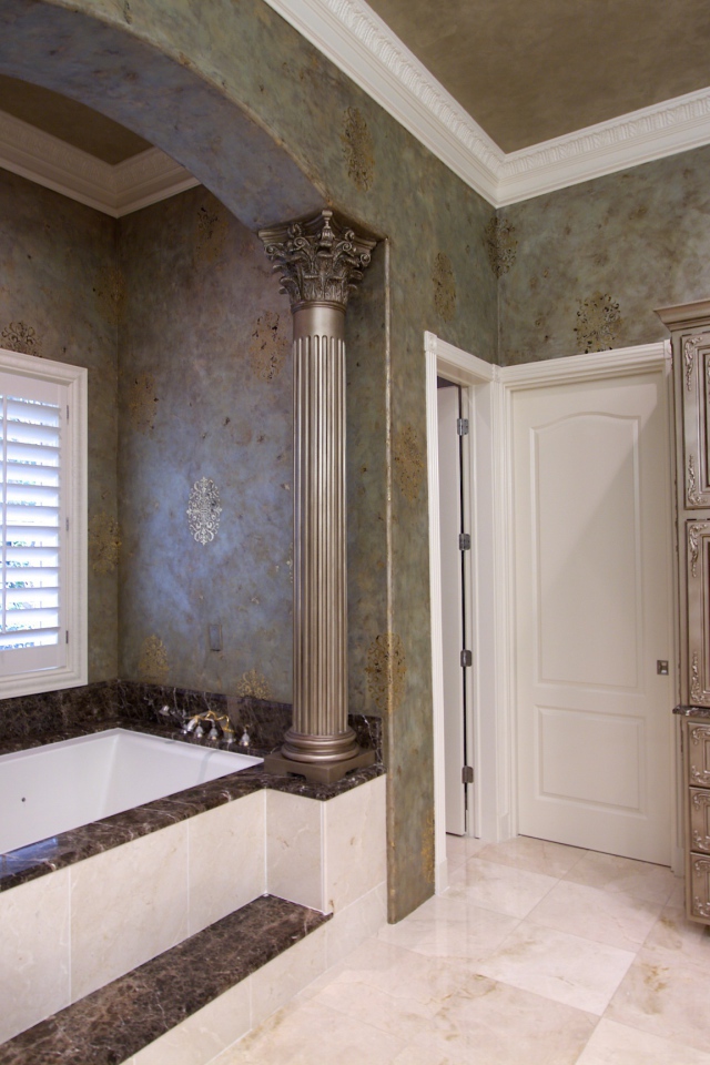 Ванная в королевском стиле